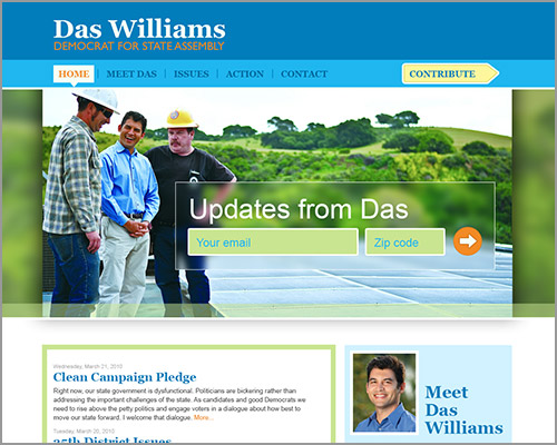 Das Williams - Web Design