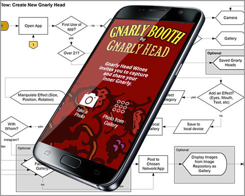 Gnarly Bbooth - Mobile App UX Design